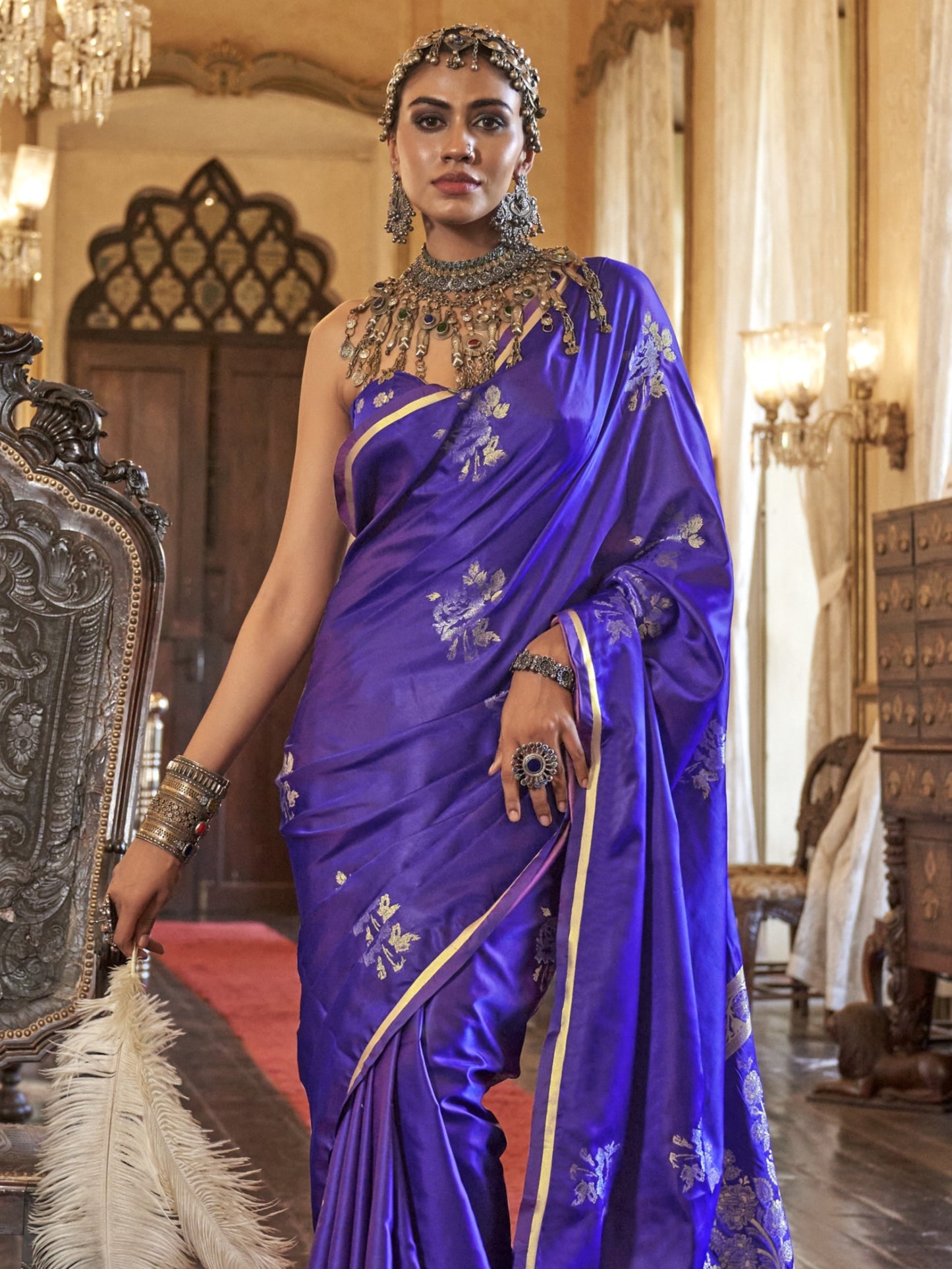 violet sarees online