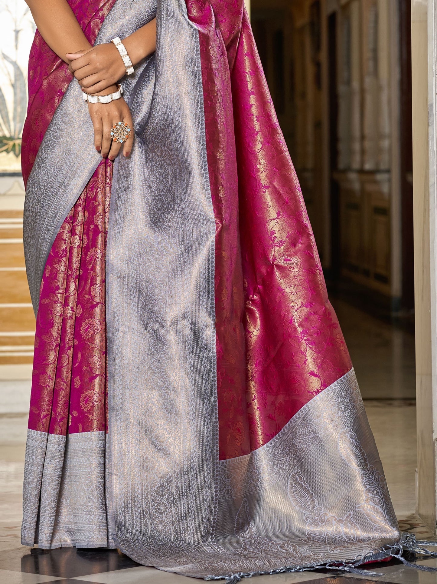 kanjivaram silk saree