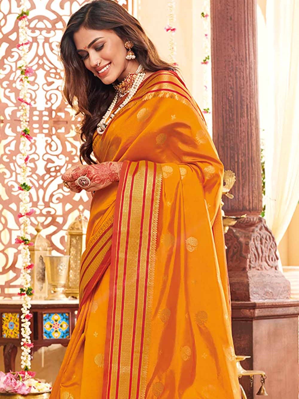 saree ideas for farewell