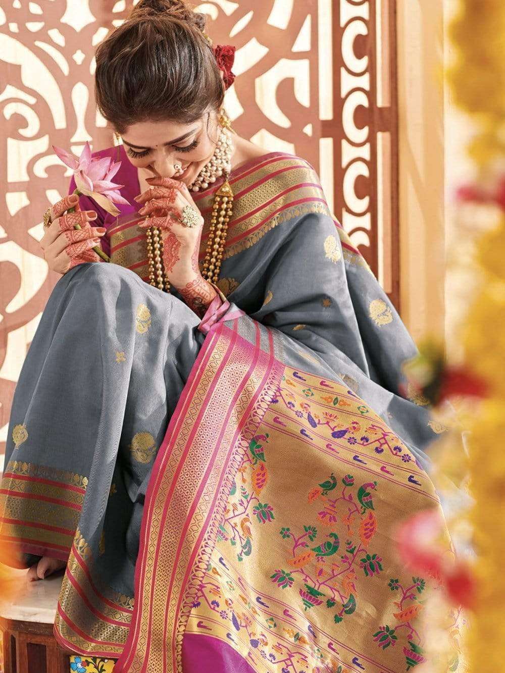 bridal paithani