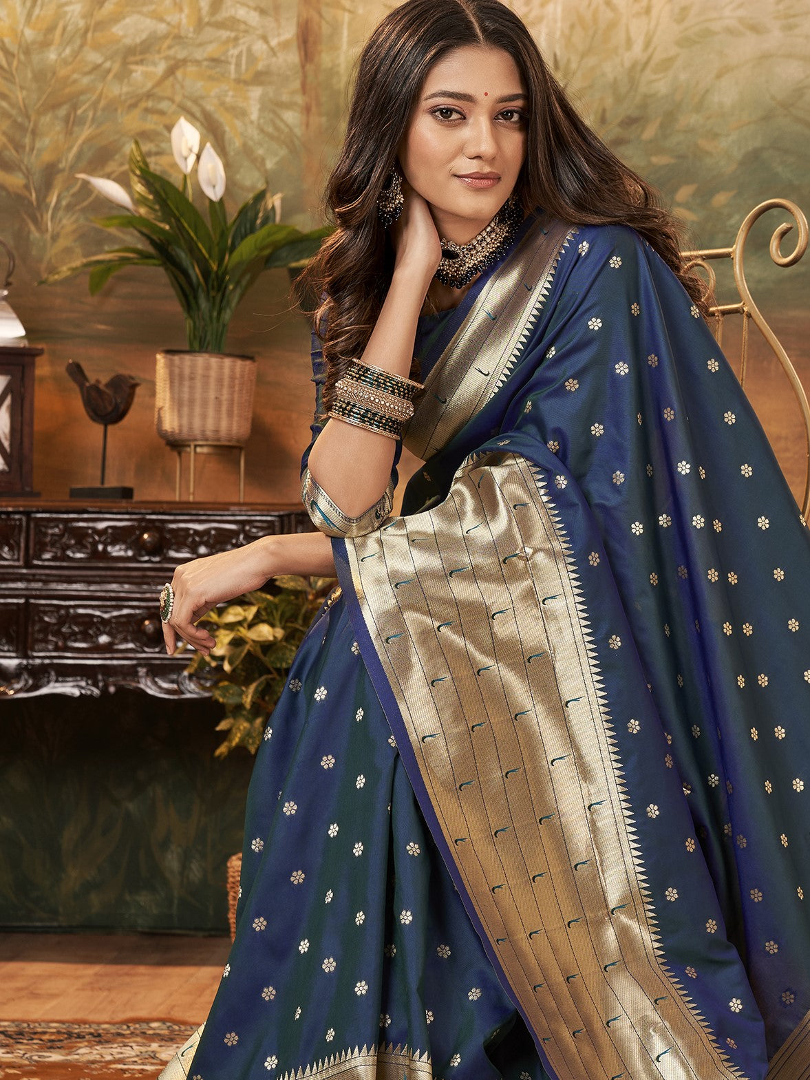 paithani look