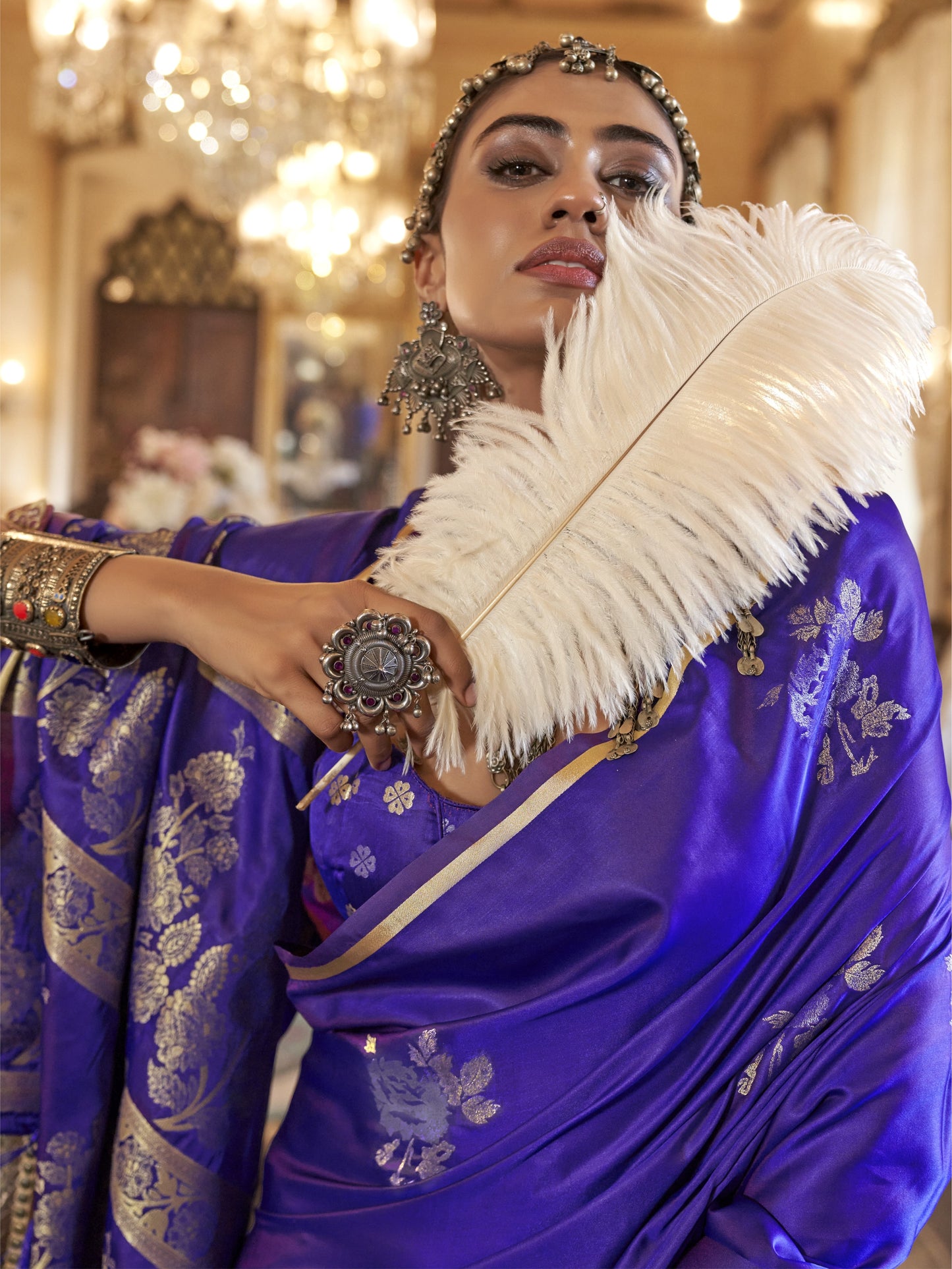 satin silk sarees