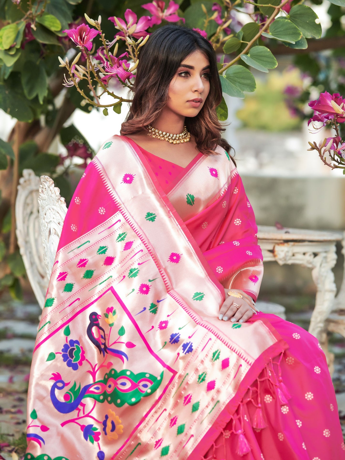 fancy pallu