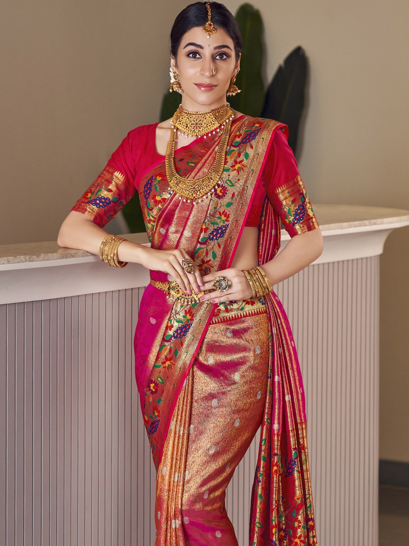 saree for farewell