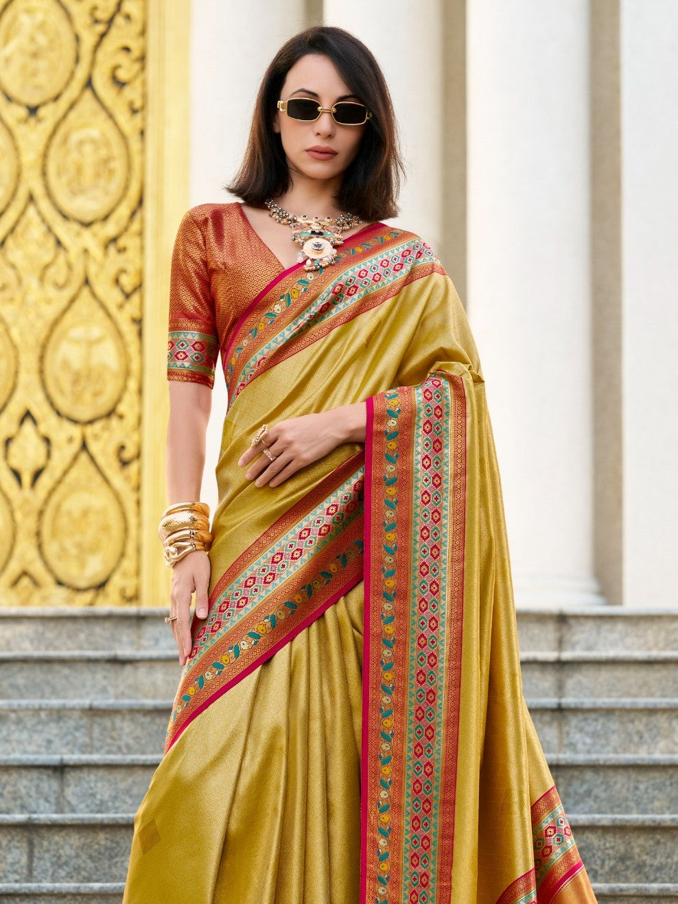 tissue saree online