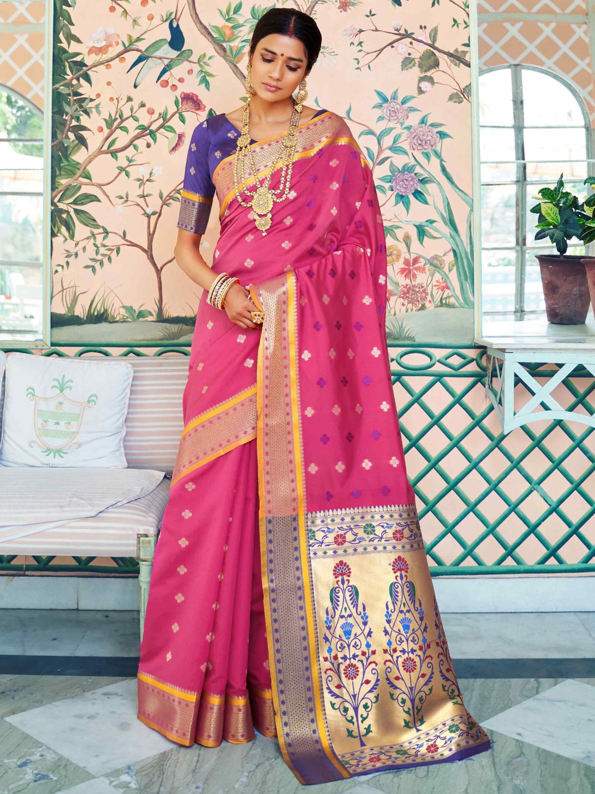saree for traditional bride