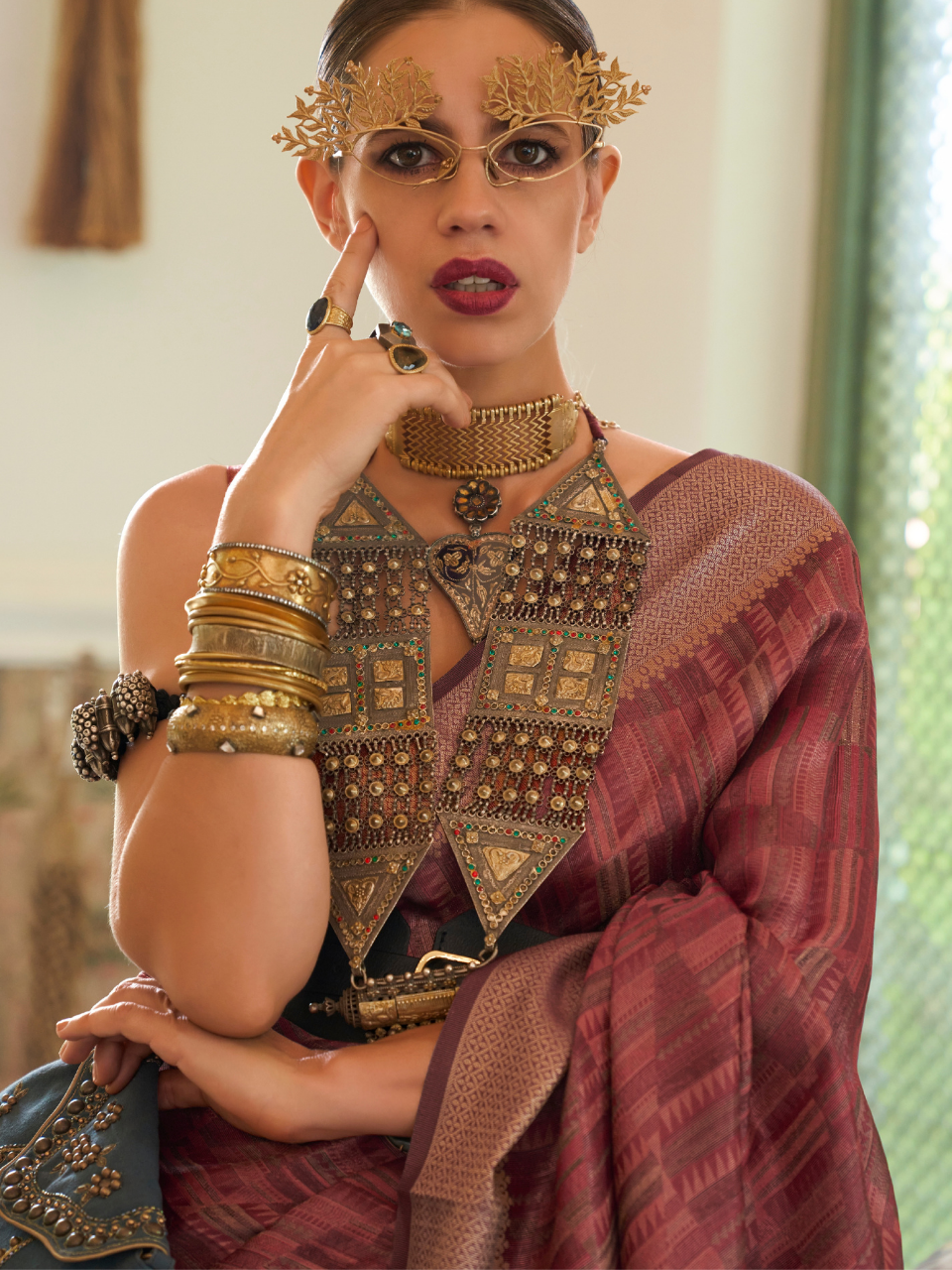 celebrity saree