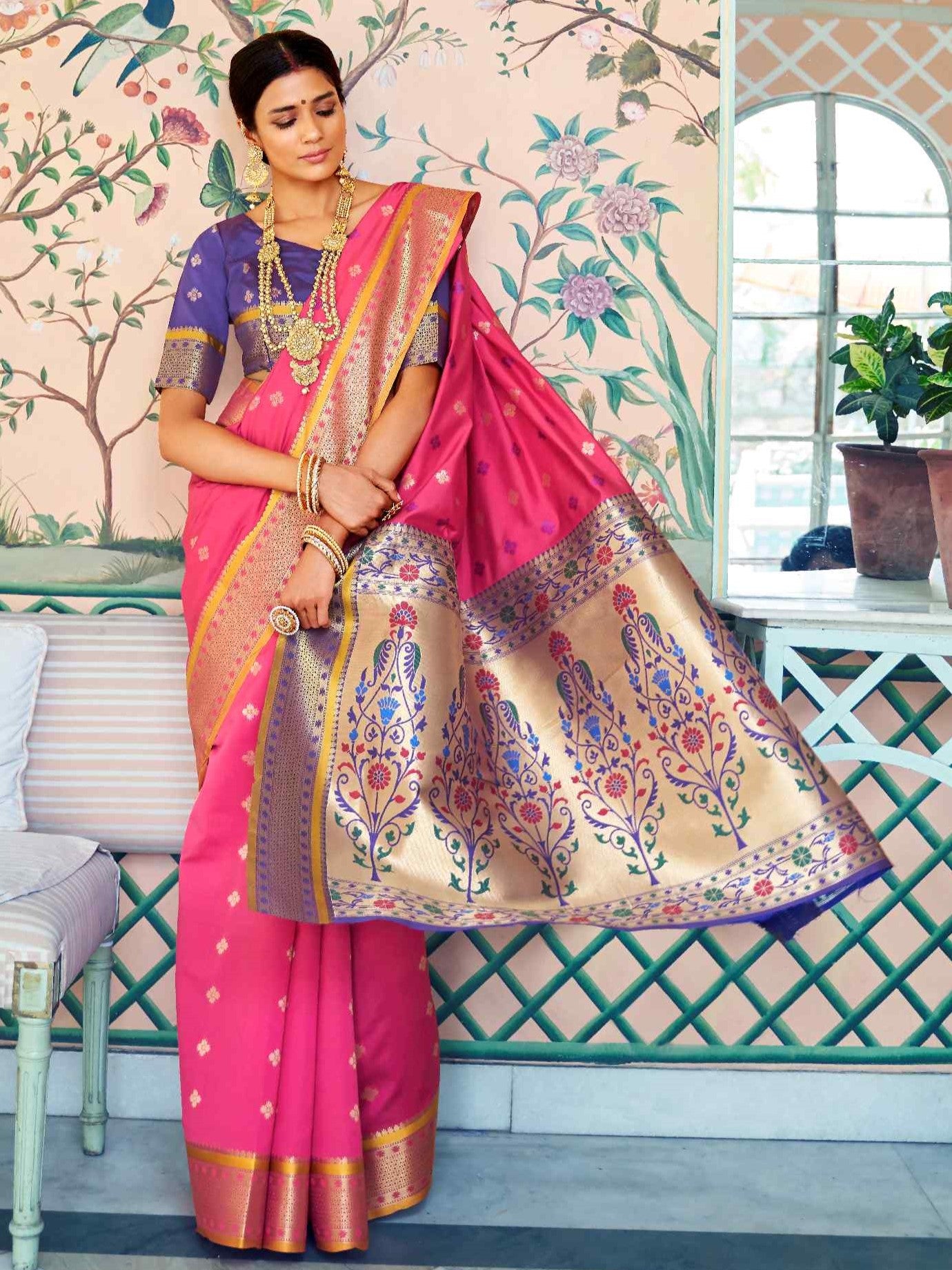 saree party wear