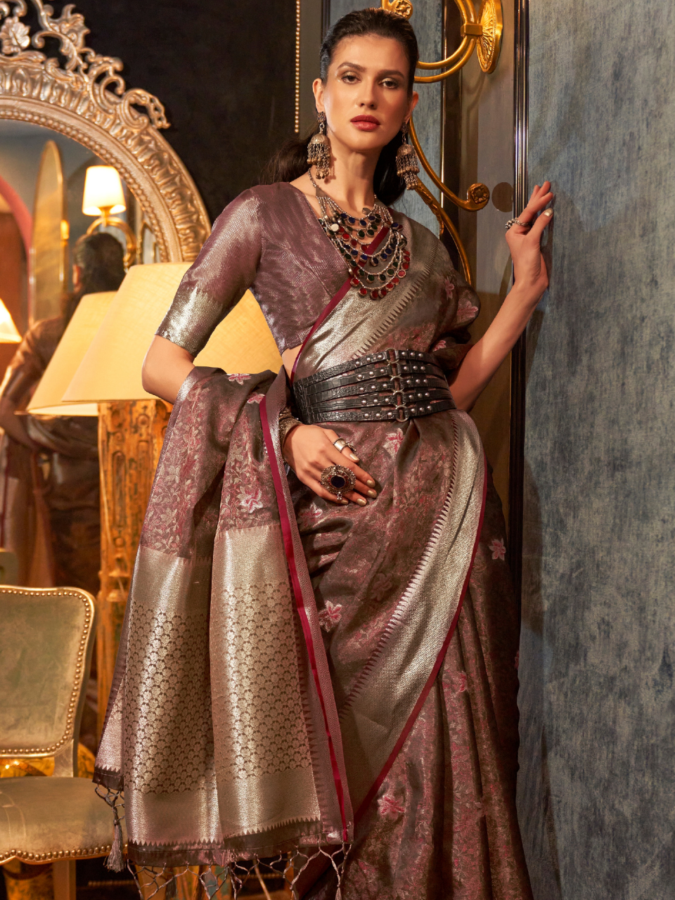 saree hairstyles