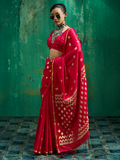 red saree for wedding