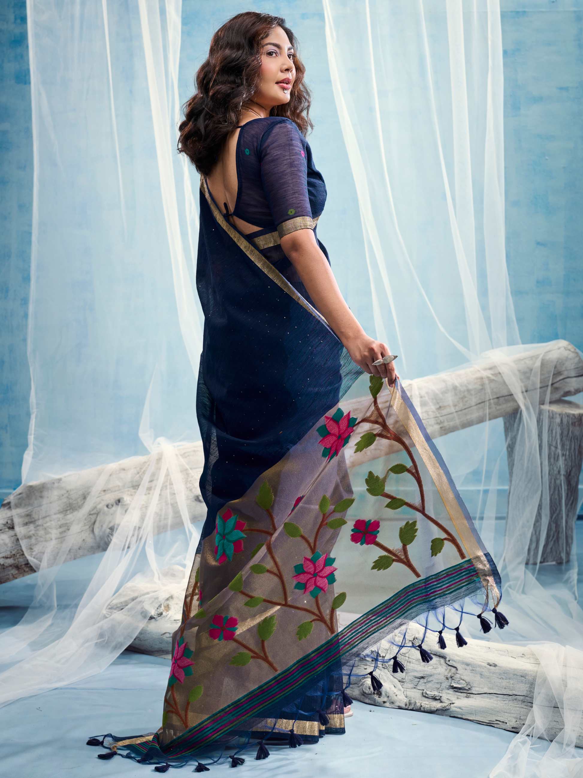 cotton sarees for party 