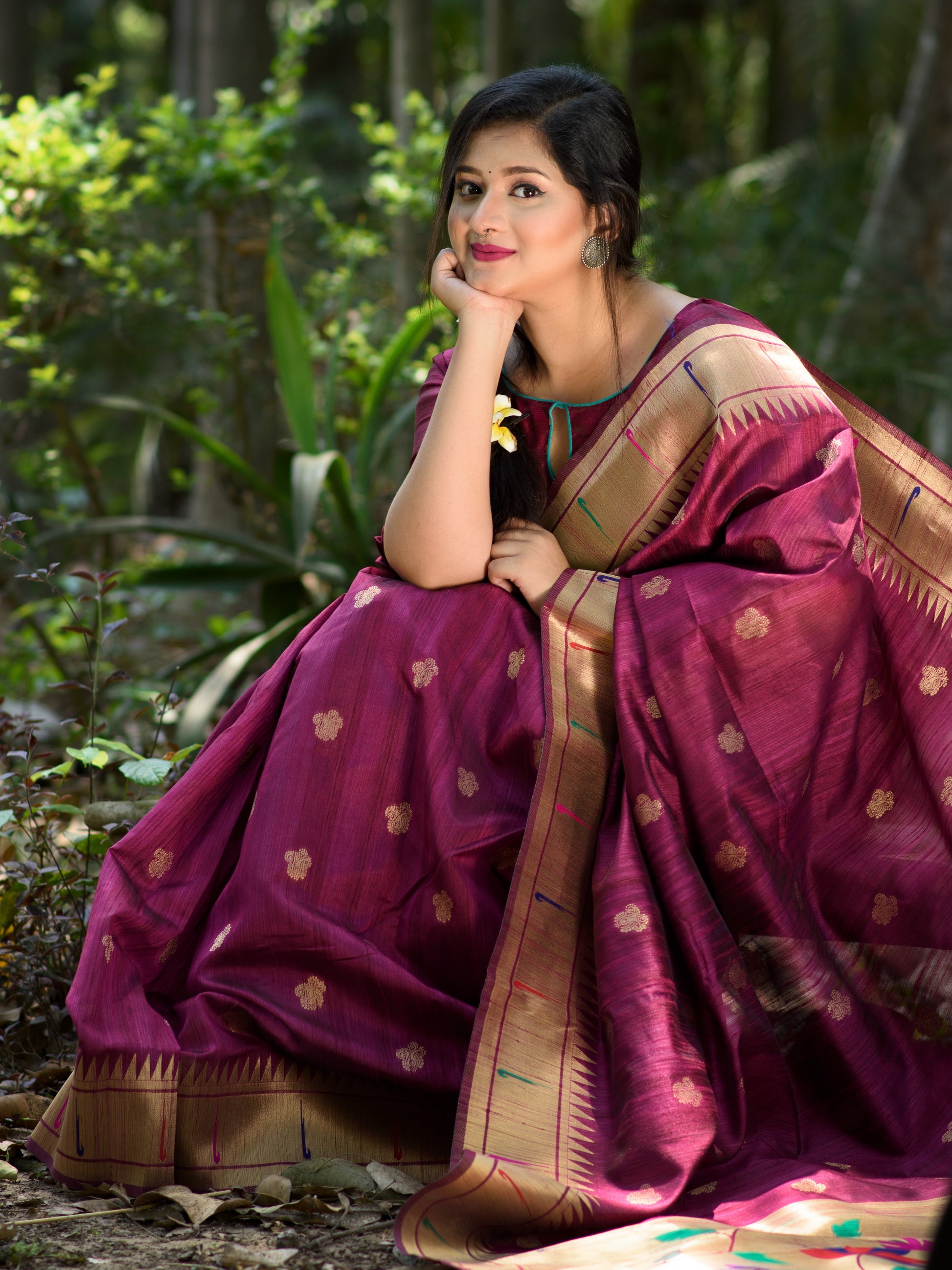 cute paithani