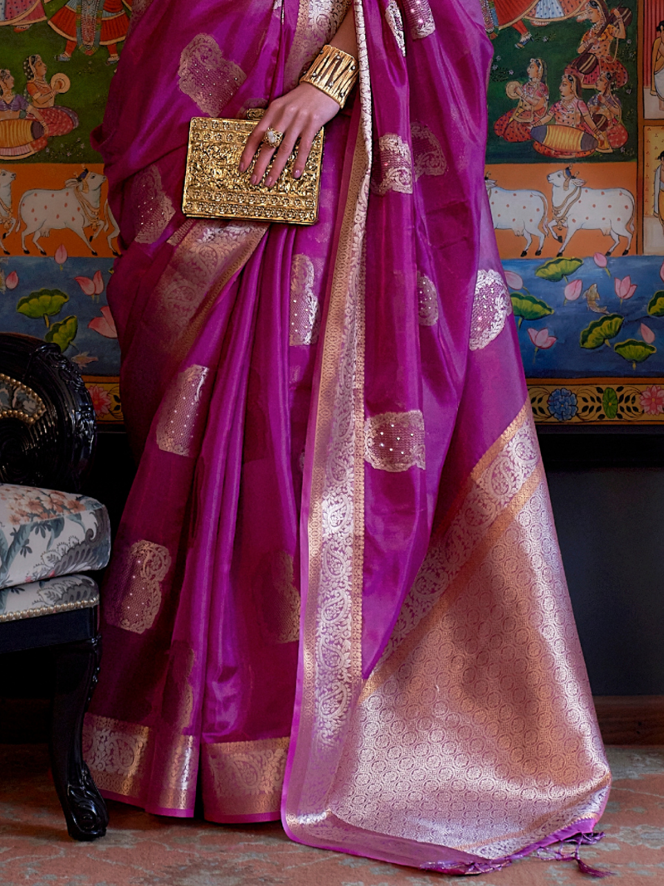 organza silk design