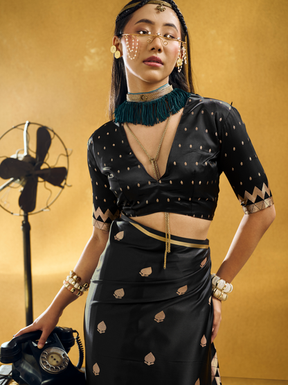 traditional banarasi saree