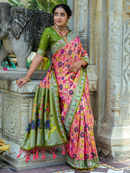brocade paithani