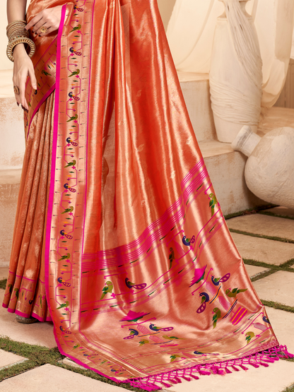 brocade paithani