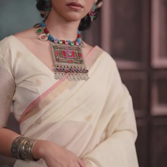 woman saree look for south indian wedding